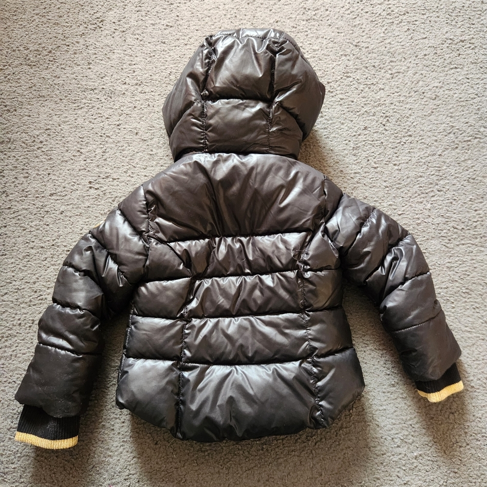 MICHAEL KORS Kids Puffer Jacket Size 2T Black Quilted Designer Winter Outdoor - Picture 3 of 12